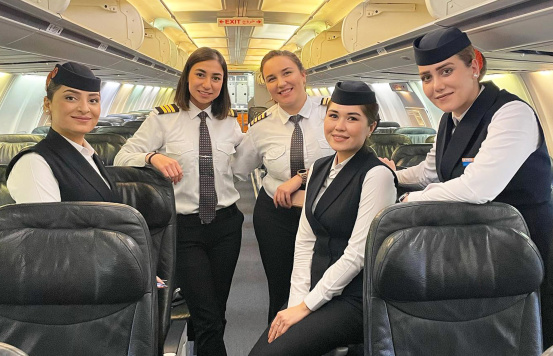 Airworks Graduate Joins Kam Air All Female Flight Crew